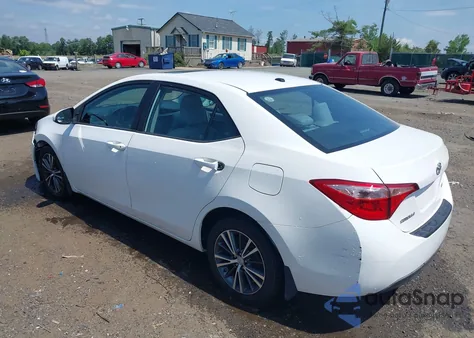 2018 Toyota Corolla Le from USA, damaged, VIN 2T1BURHE9JC969160